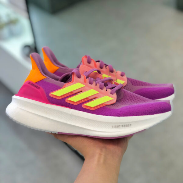 Giày Adidas Ultra Boost 5 Preloved Purple Lucid Lemon Purple Burst (GS) IH7596 - Hình ảnh 3