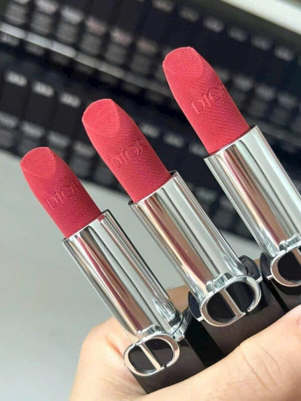 Son Dior Rouge Velvet 720 Icóne - Màu Hồng Đất - Hình ảnh 2