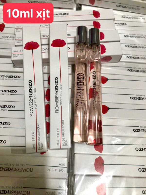 Nước hoa nữ Kenzo Flower by Kenzo Poppy Bouquet mini 10ml - Hình ảnh 2