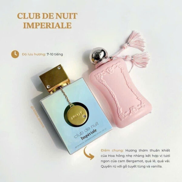 Nước Hoa Nữ Armaf Club De Nuit White Imperiale EDP 105ML - Hình ảnh 3