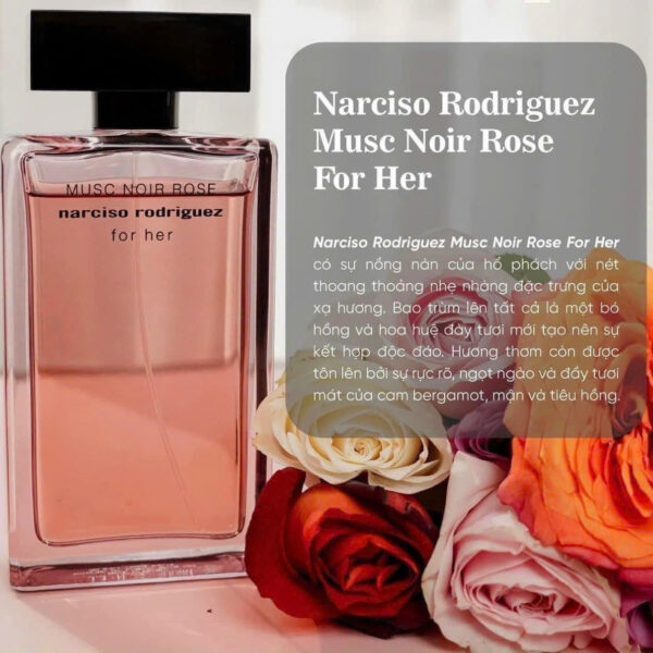 Nước Hoa Nữ Narciso Rodriguez Musc Noir Rose - Hình ảnh 2