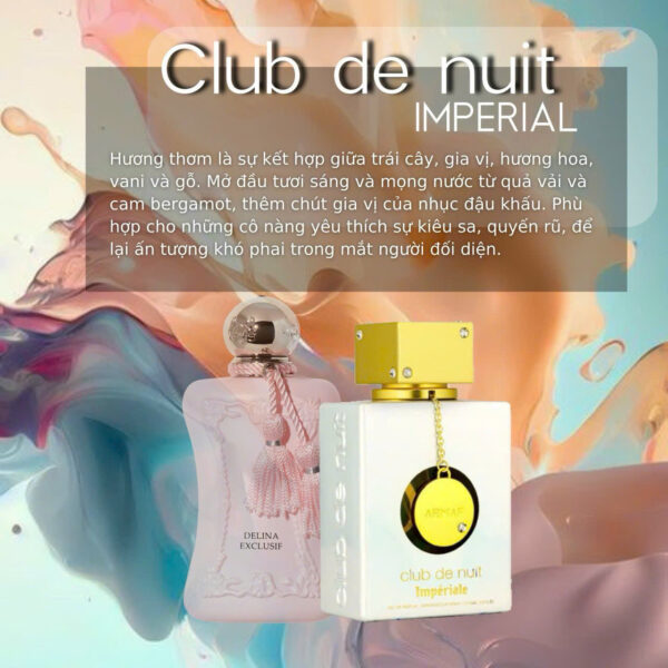 Nước Hoa Nữ Armaf Club De Nuit White Imperiale EDP 105ML - Hình ảnh 6