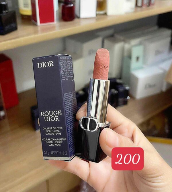 Son thỏi Dior Rouge Dior bản new nắp hít các màu : 100-200-217-228-360-505-539-558-624-720-724-764-772-777-888-999 - Hình ảnh 2