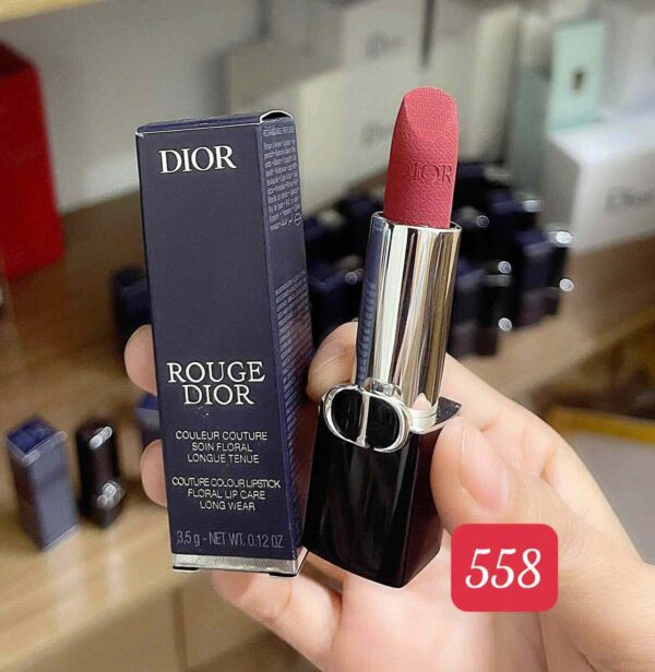 Son thỏi Dior Rouge Dior bản new nắp hít các màu : 100-200-217-228-360-505-539-558-624-720-724-764-772-777-888-999 - Hình ảnh 12