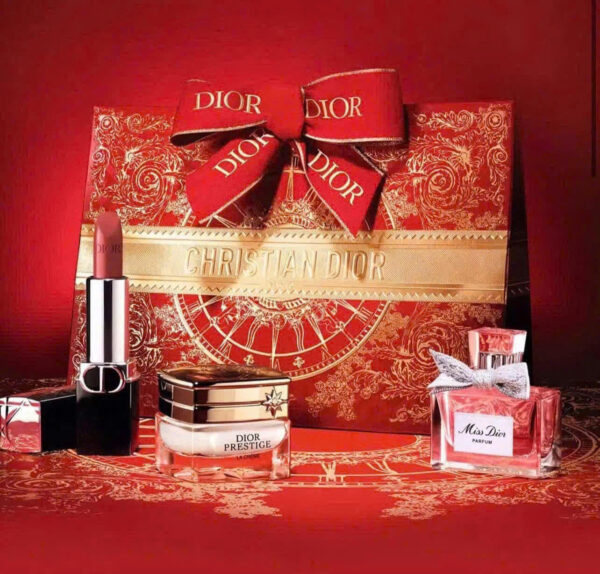 Set quà tặng DIOR giới hạn 3 món bản túi đỏ sang đẹp - Hình ảnh 2