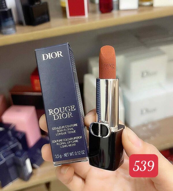 Son thỏi Dior Rouge Dior bản new nắp hít các màu : 100-200-217-228-360-505-539-558-624-720-724-764-772-777-888-999 - Hình ảnh 7