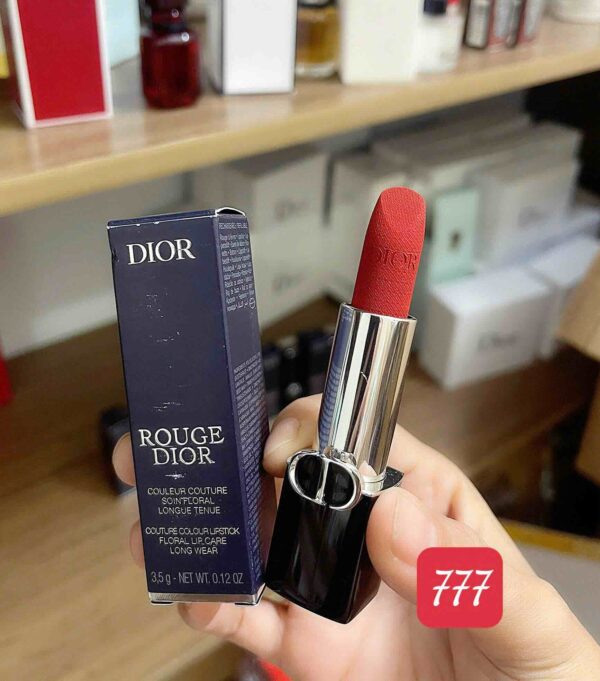 Son thỏi Dior Rouge Dior bản new nắp hít các màu : 100-200-217-228-360-505-539-558-624-720-724-764-772-777-888-999 - Hình ảnh 8