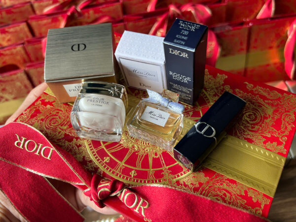 Set quà tặng DIOR giới hạn 3 món bản túi đỏ sang đẹp - Hình ảnh 5