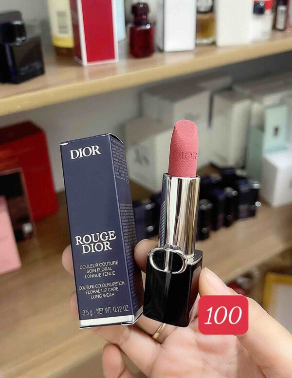 Son thỏi Dior Rouge Dior bản new nắp hít các màu : 100-200-217-228-360-505-539-558-624-720-724-764-772-777-888-999 - Hình ảnh 15