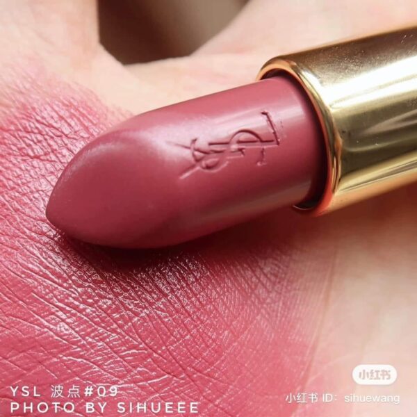 Son YSL 09 Rose Stiletto hồng đất trầm lắng ngọt ngào