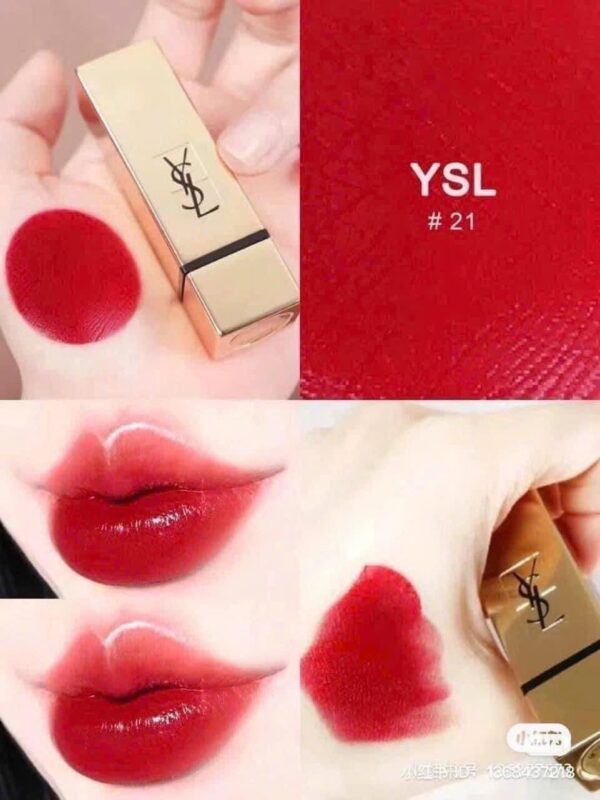 Son YSL 21 the Bold Rouge Paradoxe Màu Đỏ Ruby