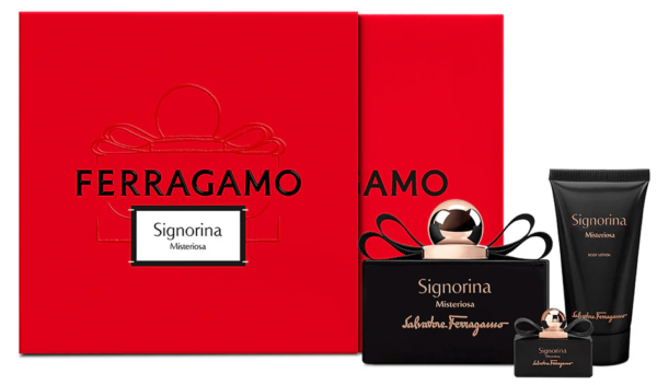 Set Nước Hoa Salvatore Ferragamo Signorina Misteriosa ( 100ML + 50ML + 5ML ) - Hình ảnh 2