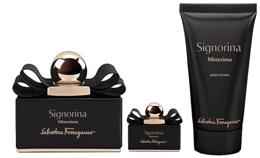 Set Nước Hoa Salvatore Ferragamo Signorina Misteriosa ( 100ML + 50ML + 5ML ) - Ảnh 3